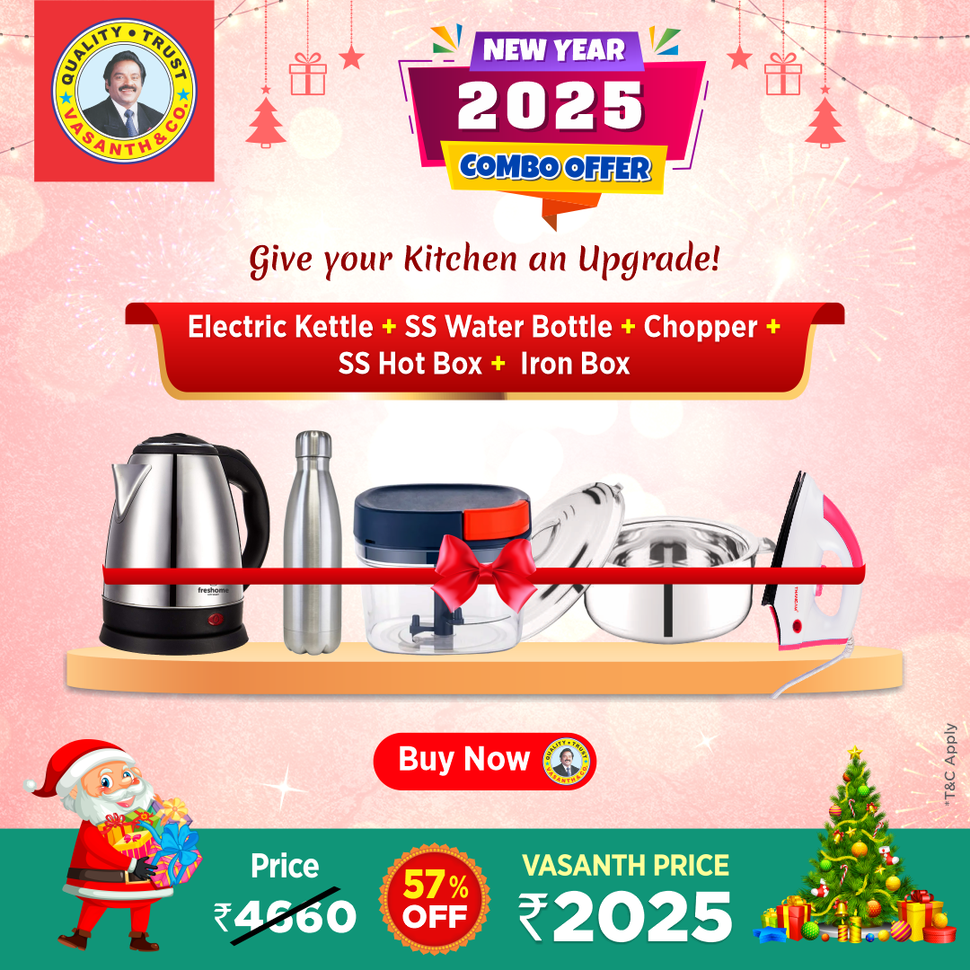 Buy Thangam Boilease SS 1.8 L Electric Kettle - Vasanth & Co